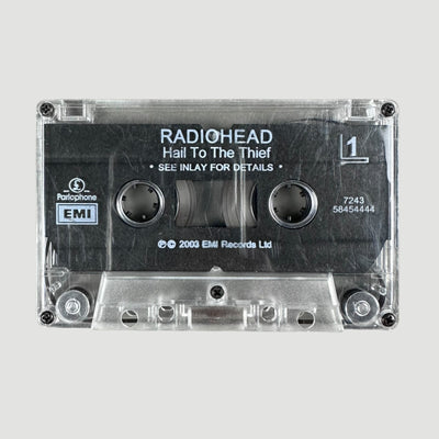 2003 Radiohead Hail to the Thief Cassette
