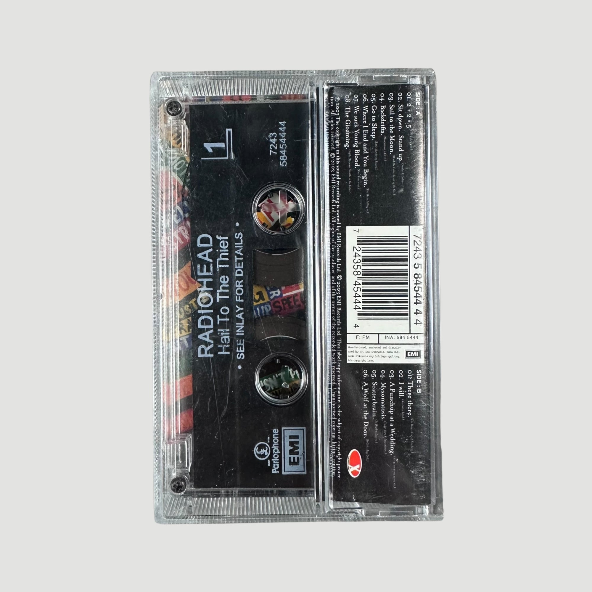 2003 Radiohead Hail to the Thief Cassette