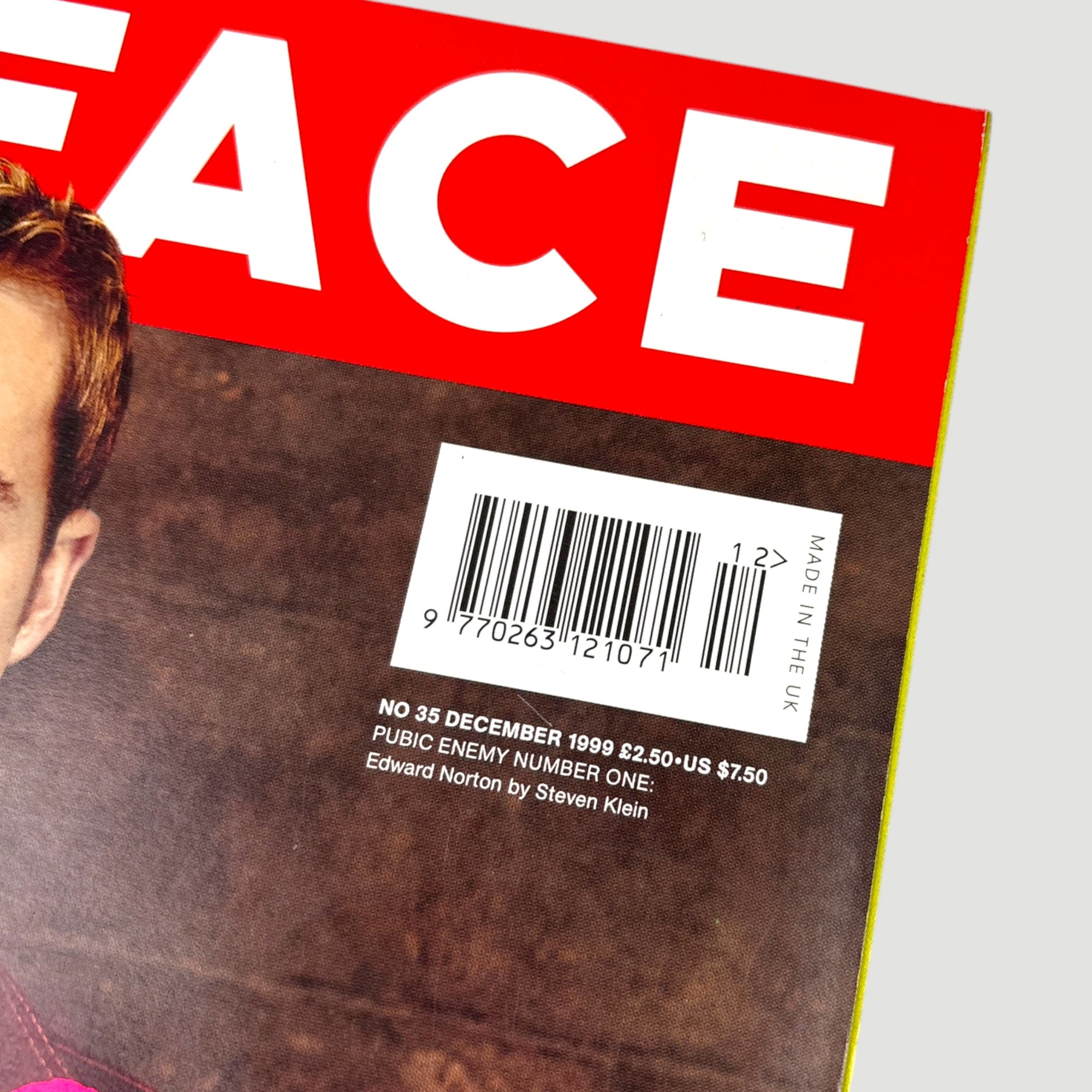 1999 The Face Magazine Fight Club Issue