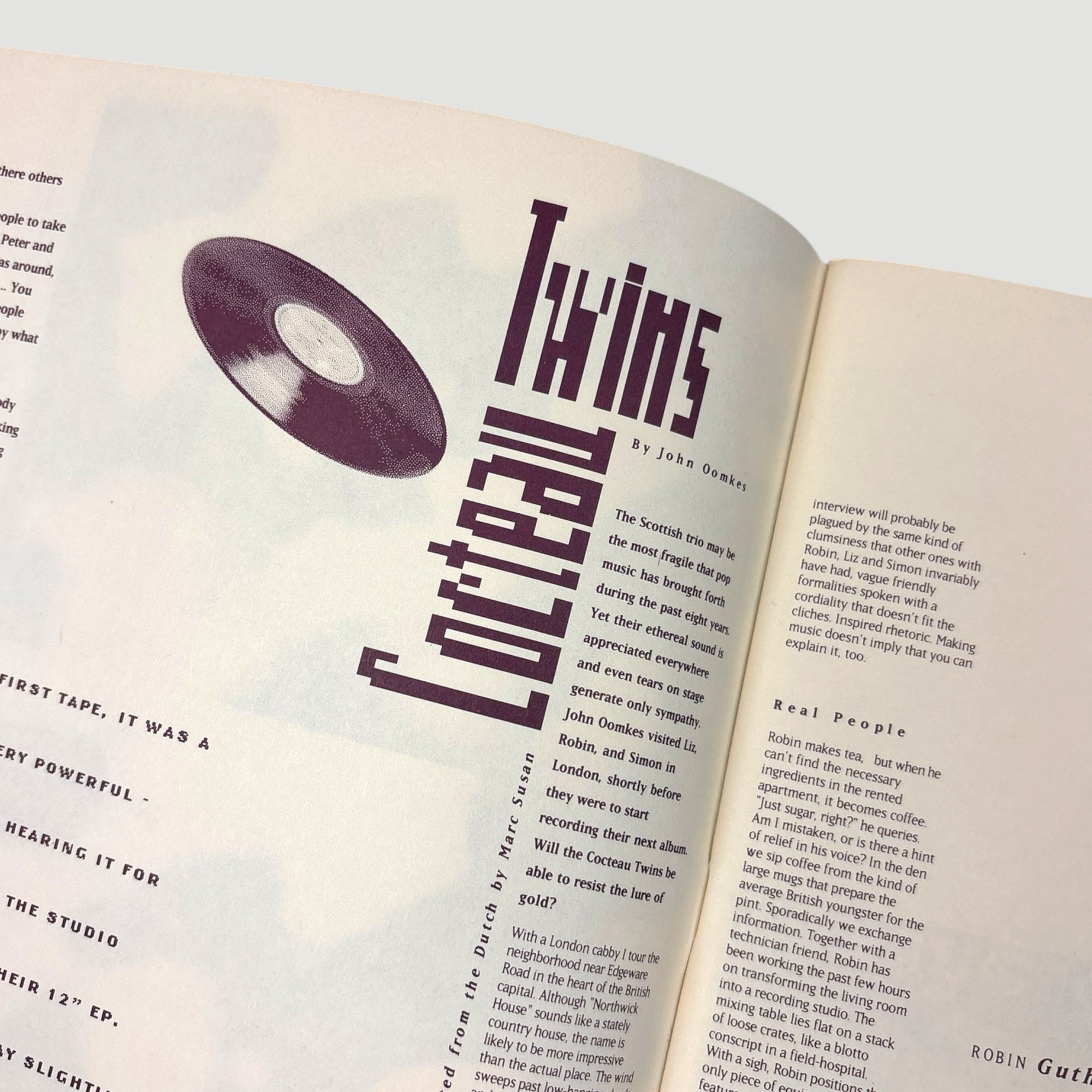 1988 Emigre Magazine 4AD Issue