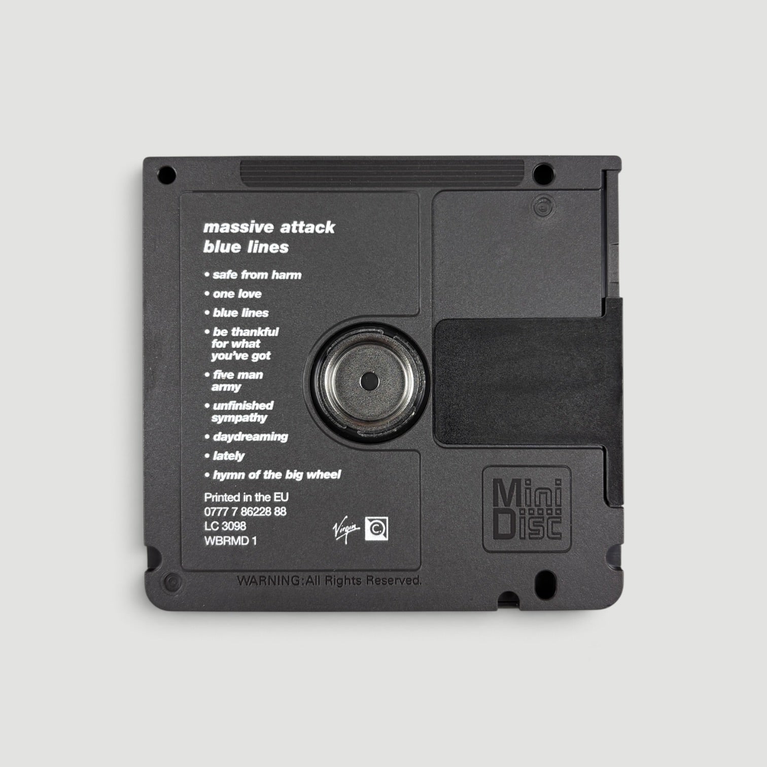 1998 Massive attack Blue Lines MiniDisc