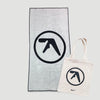 2018 Aphex Twin Logo Beach Towel + Tote Bag