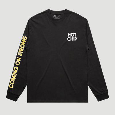 Hot Chip x UG Coming on Strong Black LS T-Shirt