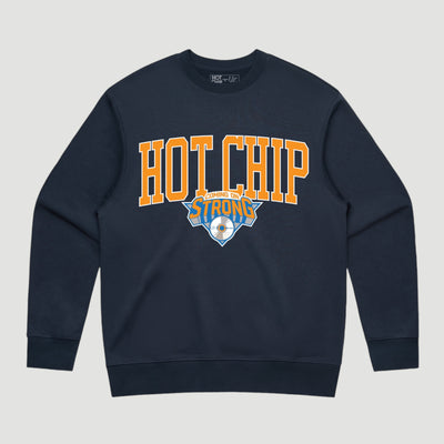 Hot Chip x UG Varsity CDR Blue Sweatshirt