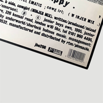 1995 Underworld  Born Slippy Telematic UK 12” Single