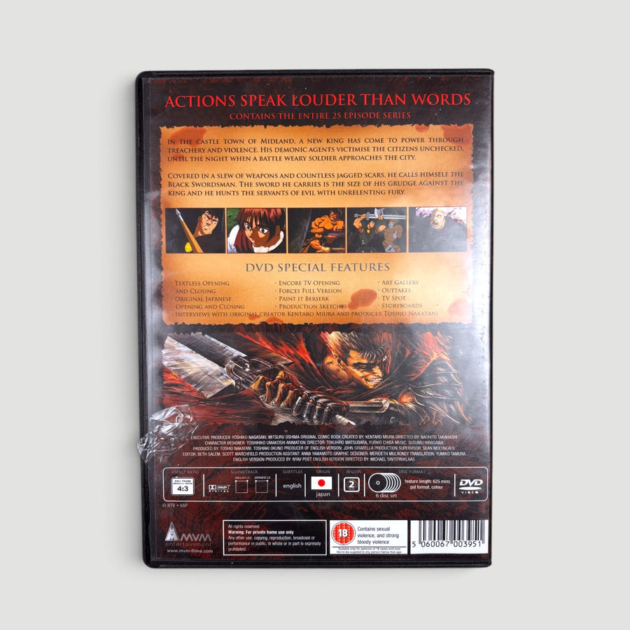 2020 Berserk UK 3 DVD Set