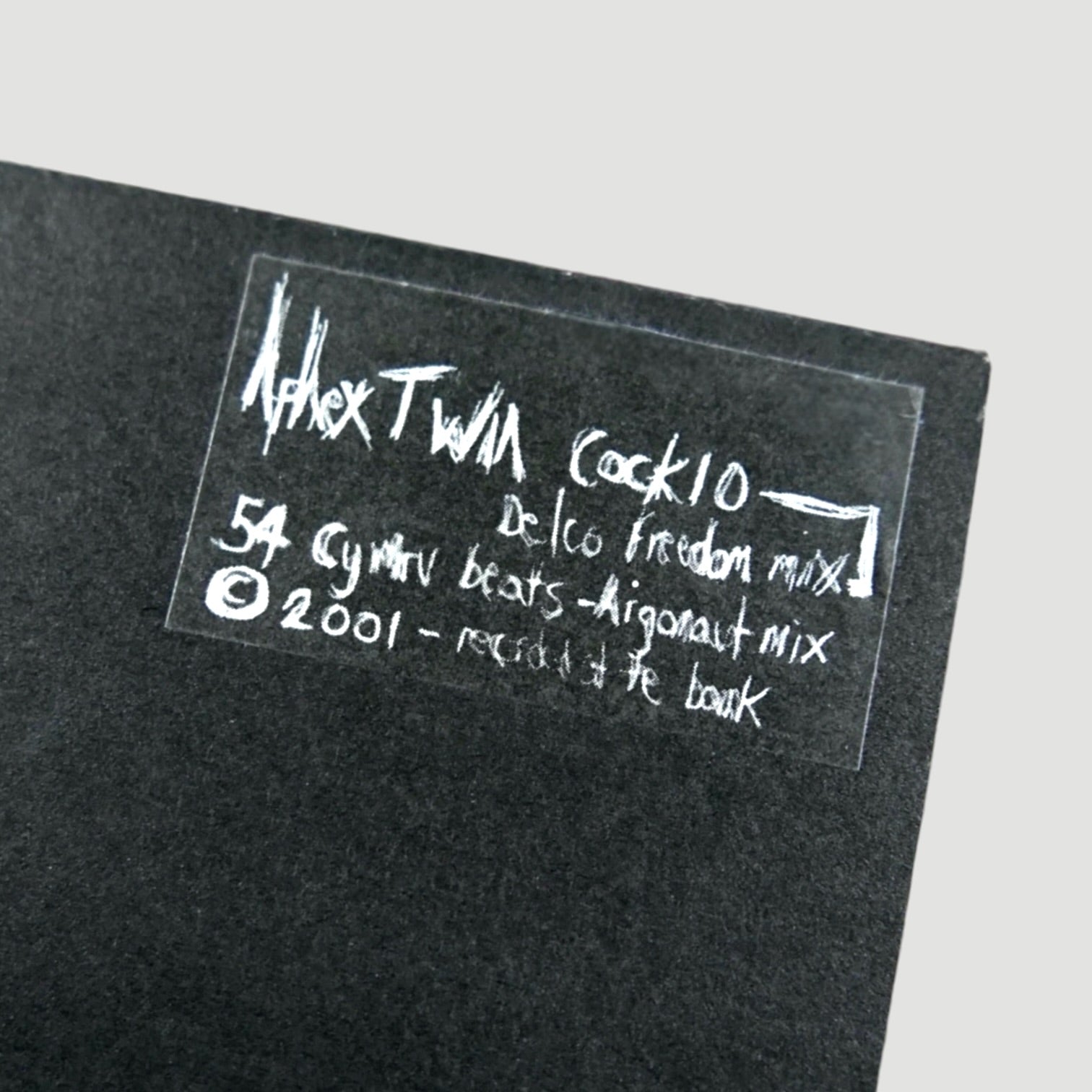 2001 Aphex Twin Drukqs UK Promo 12"