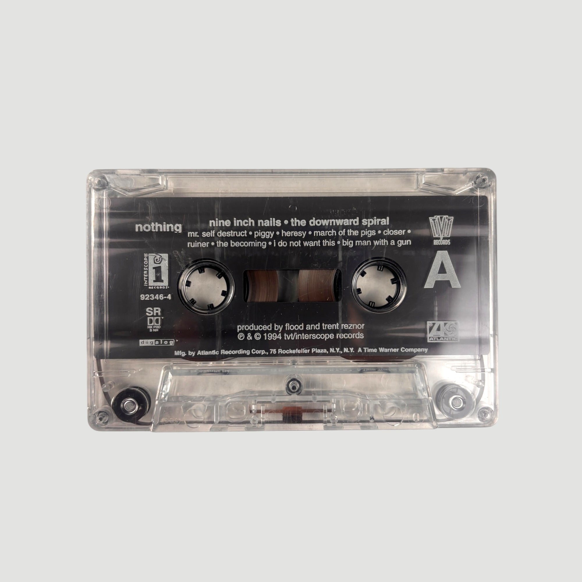 1994 NIN The Downward Spiral US Boxed Cassette