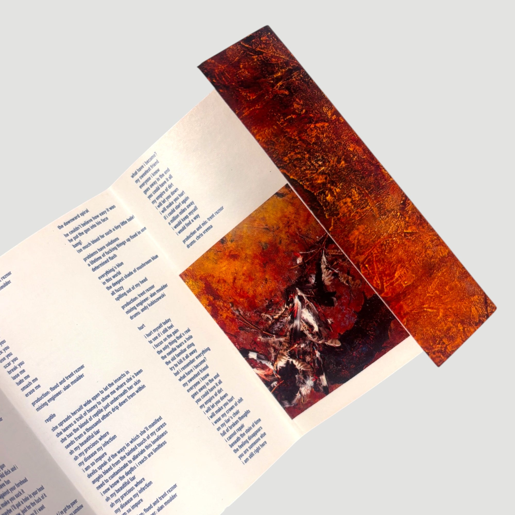 1994 NIN The Downward Spiral US Boxed Cassette