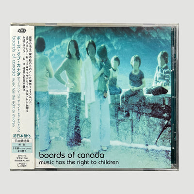 Early 00's Boards of Canada Music has the Right Japanese CD
