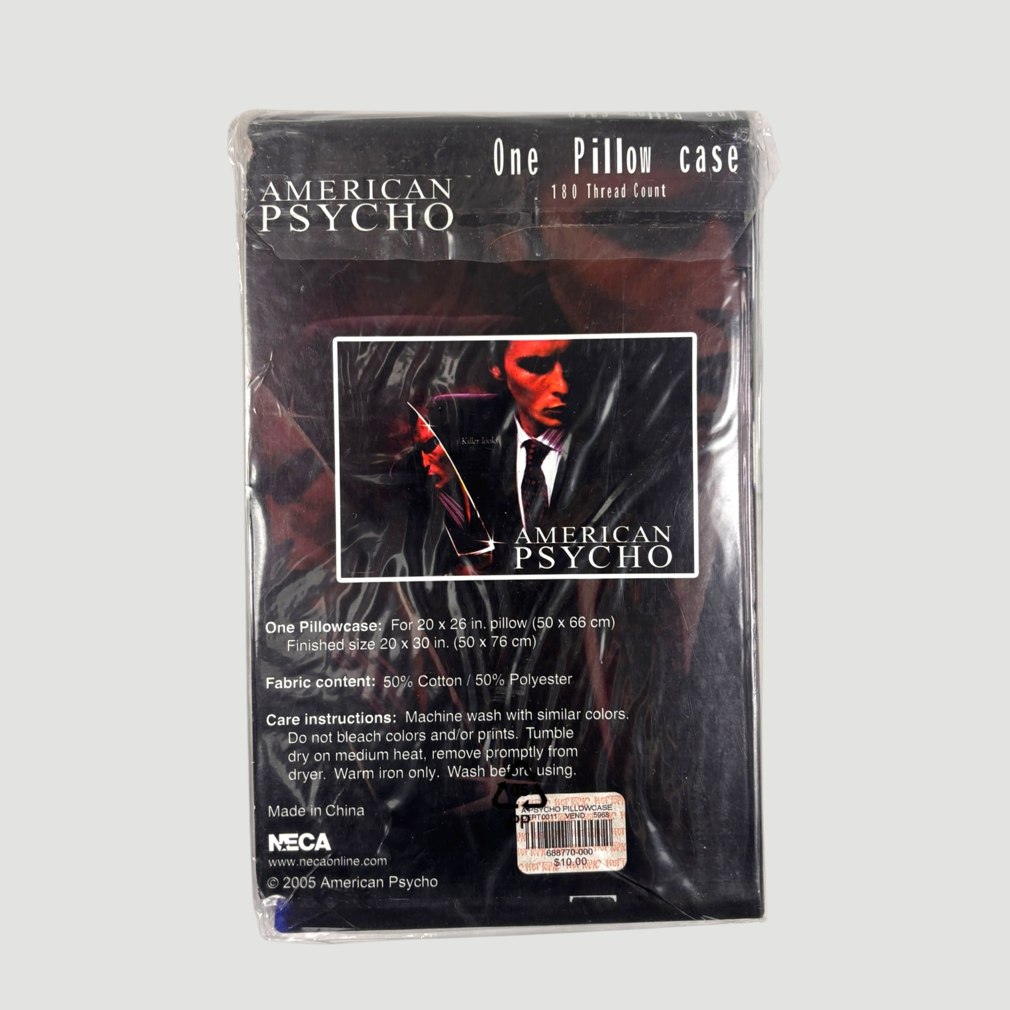 2005 American Psycho Pillow Case