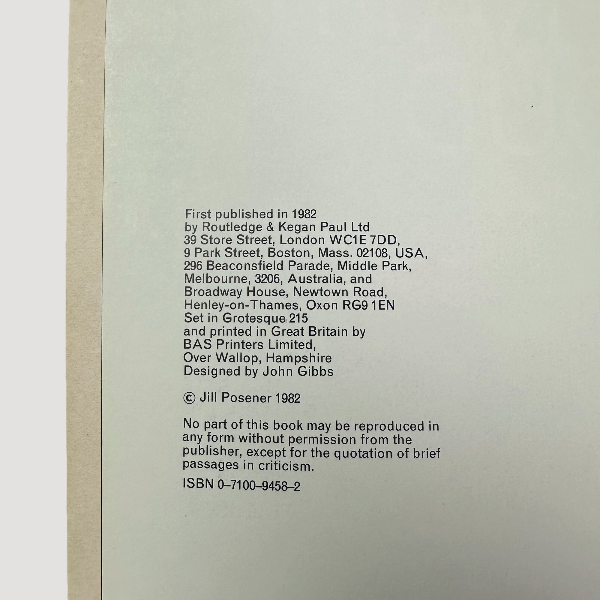 1982 Spray it Loud 1st Edition