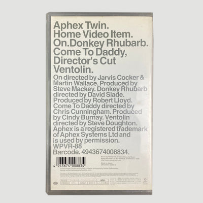 1997 Aphex Twin Come to Daddy Japanese Edition VHS