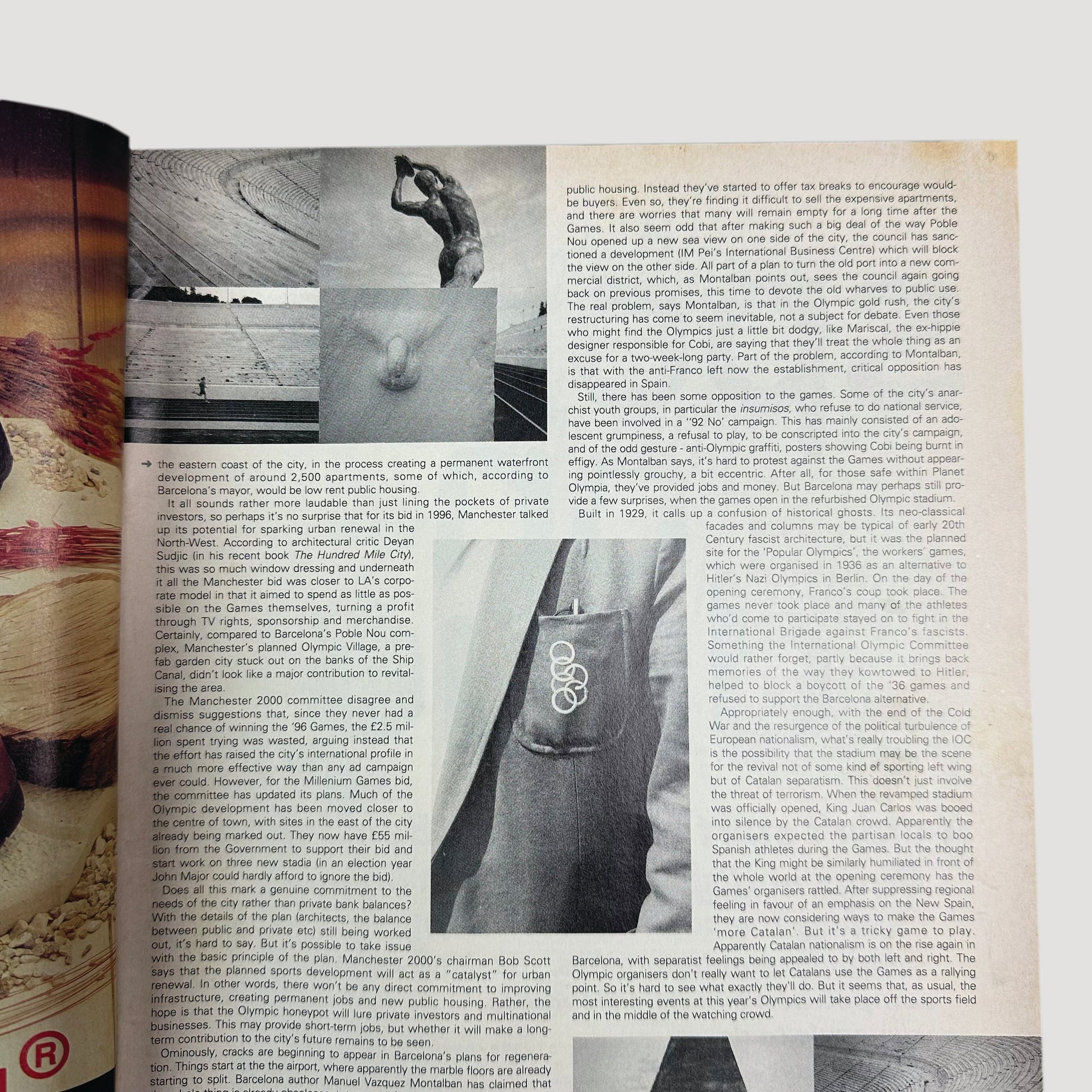 1992 i-D Magazine Go For Gold!