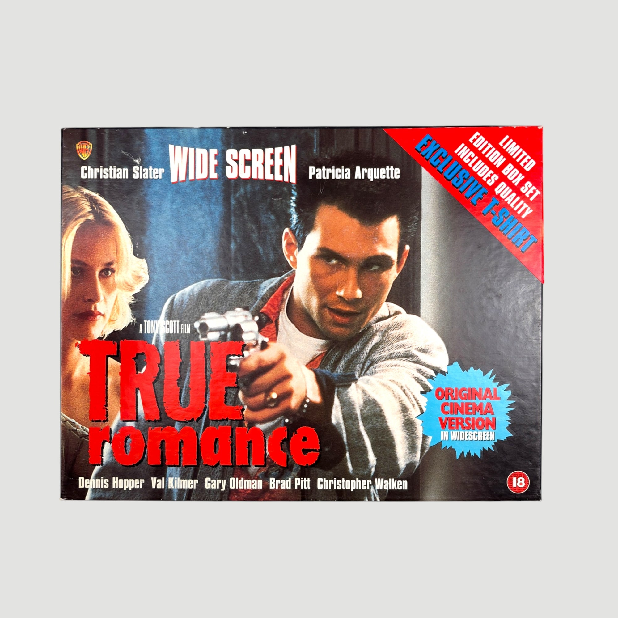 1995 True Romance Limited Edition VHS+T-Shirt Boxset