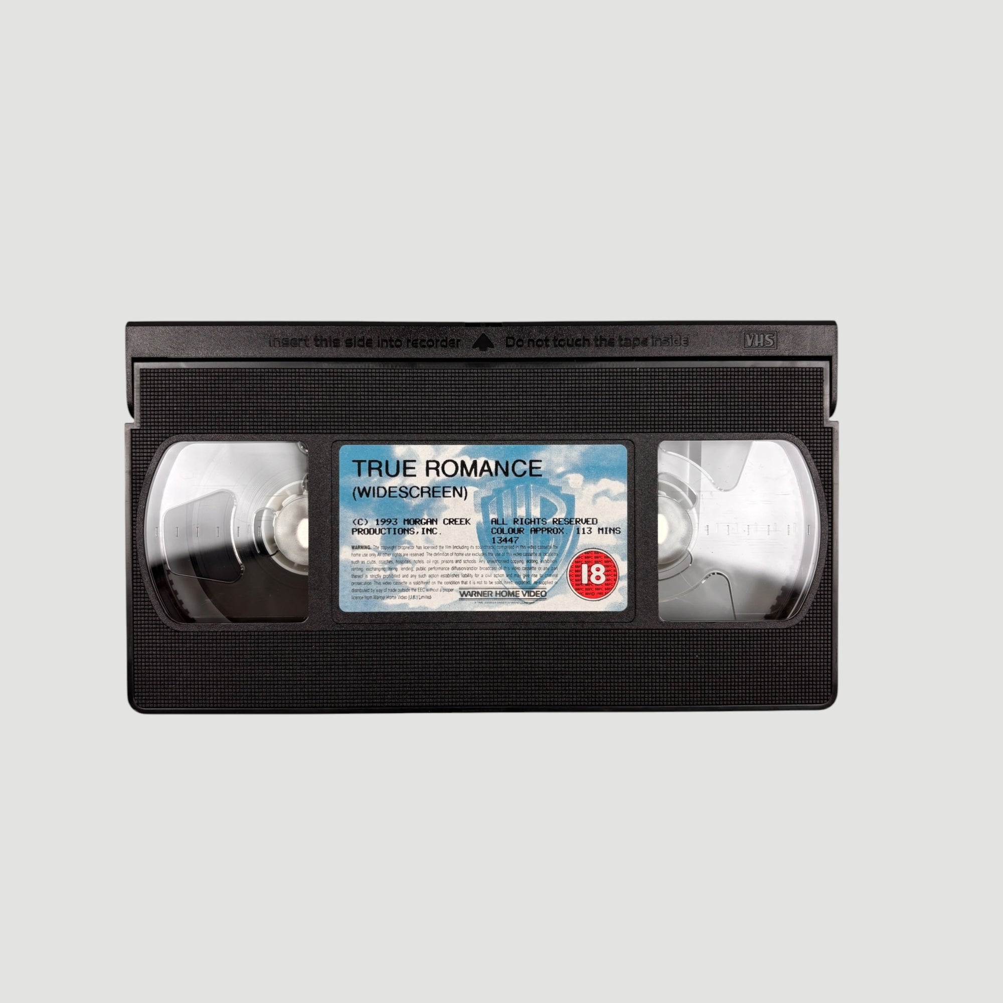 1995 True Romance Limited Edition VHS+T-Shirt Boxset