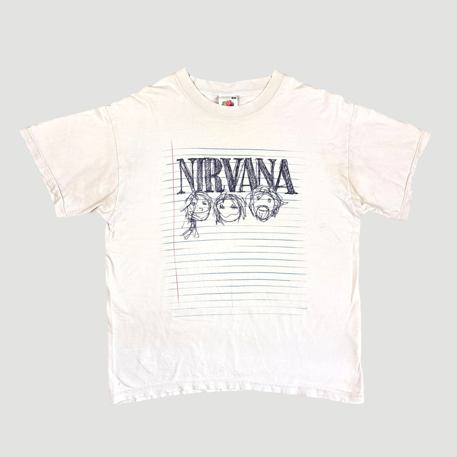 00's Nirvana Sketchbook T-Shirt