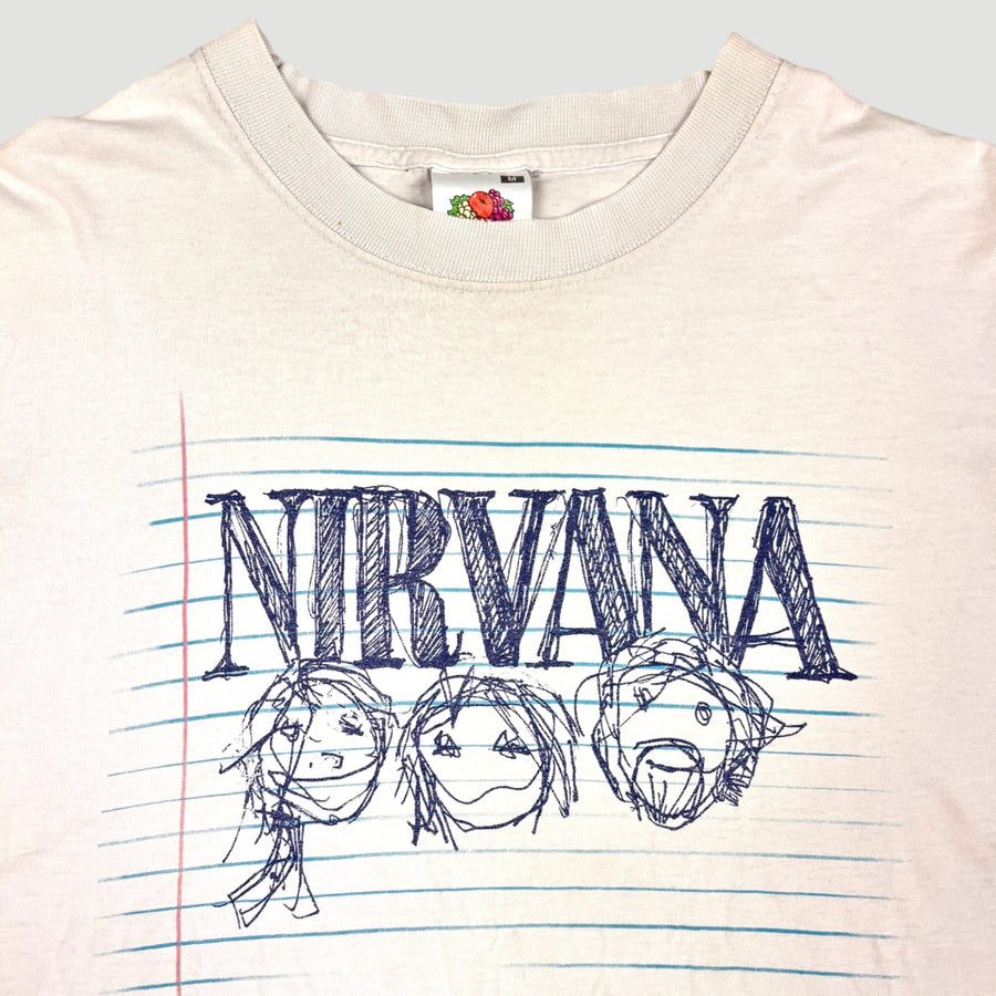 00's Nirvana Sketchbook T-Shirt