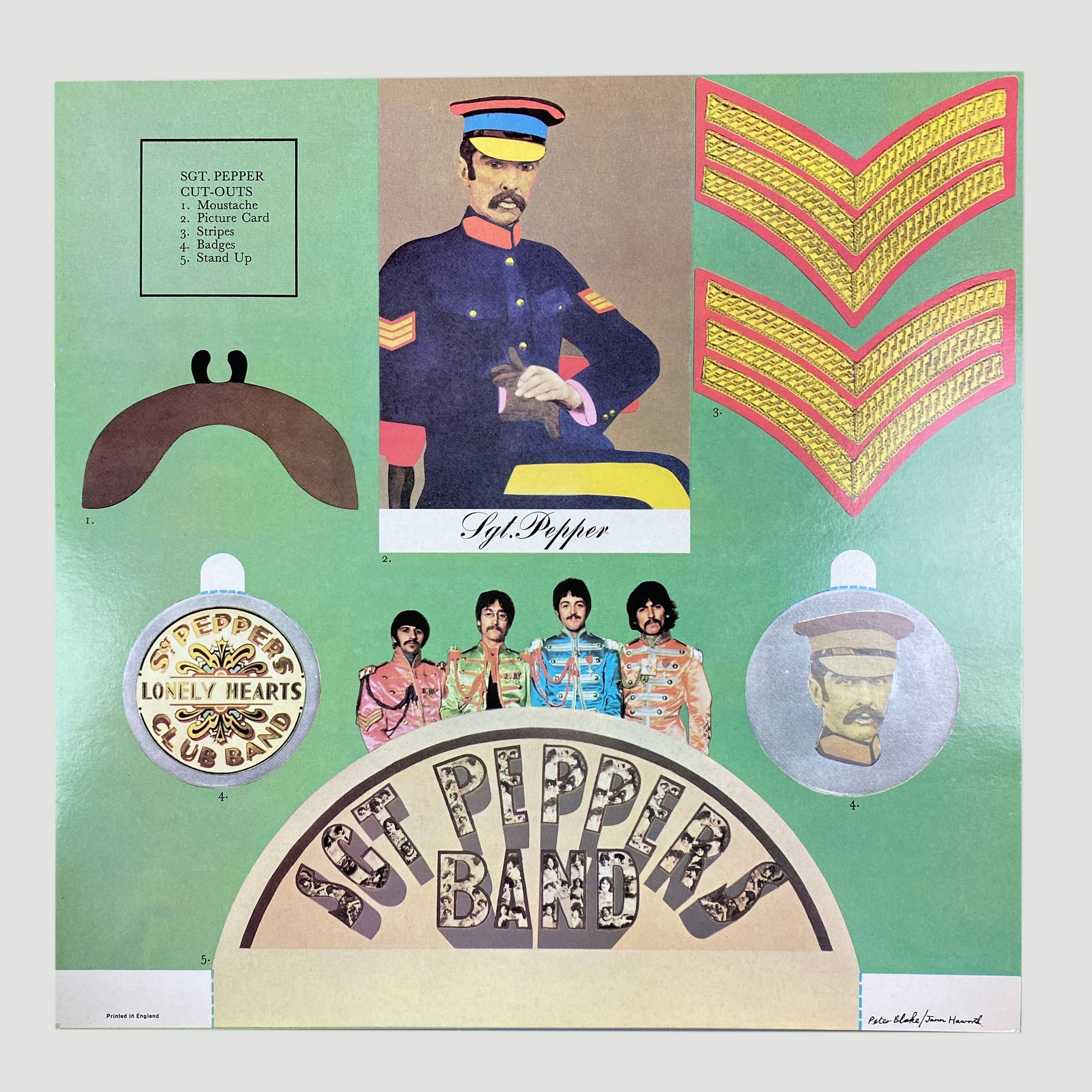 Early 70's The Beatles Sgt Peppers Lonely Hearts Club Band LP