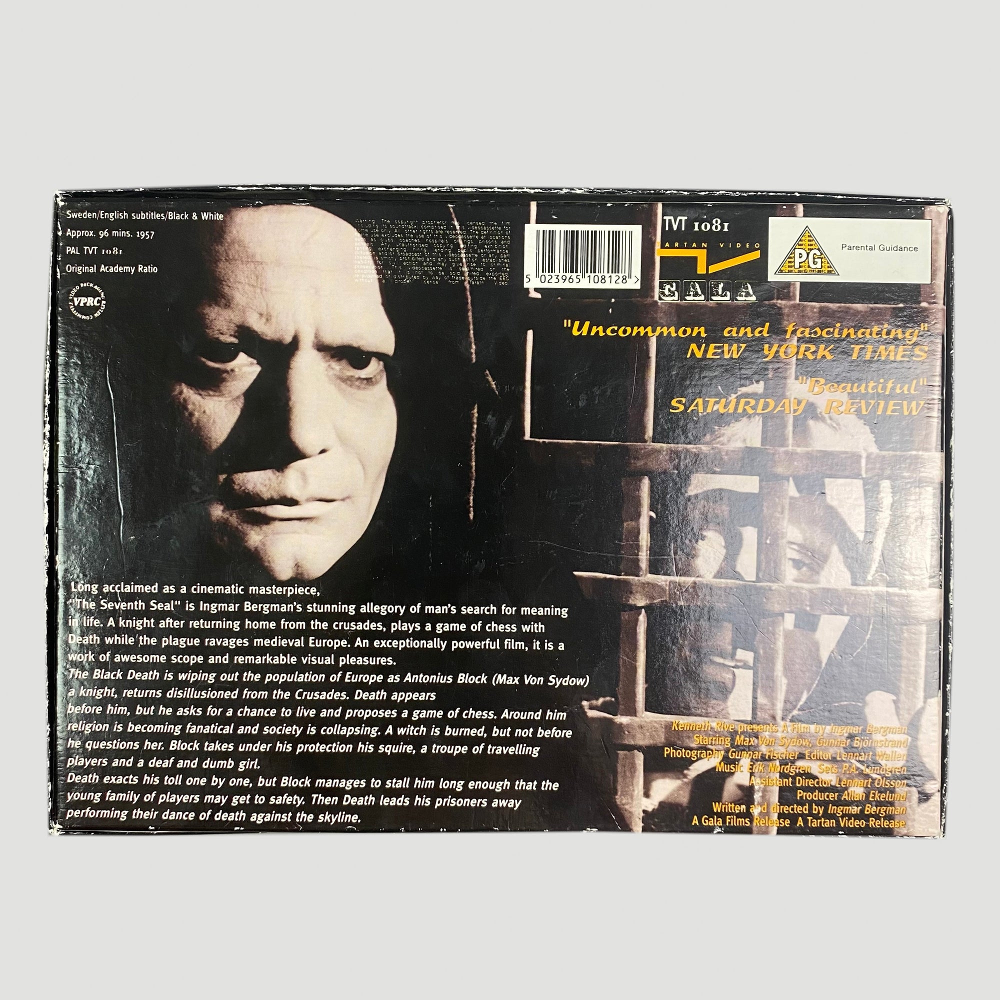 90's The Seventh Seal Boxset (VHS+Screenplay)