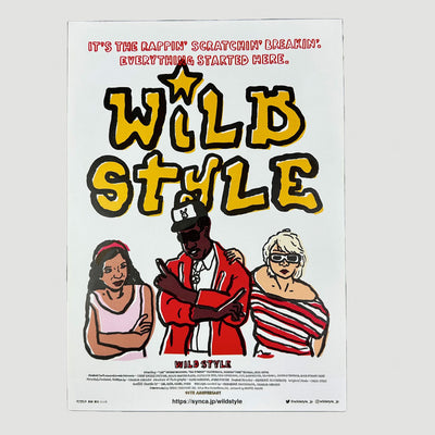 90’s Wild Style Japanese Chirashi Poster