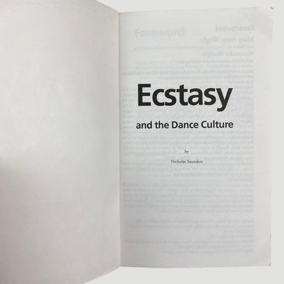 1995 Ecstasy and the Dance Culture