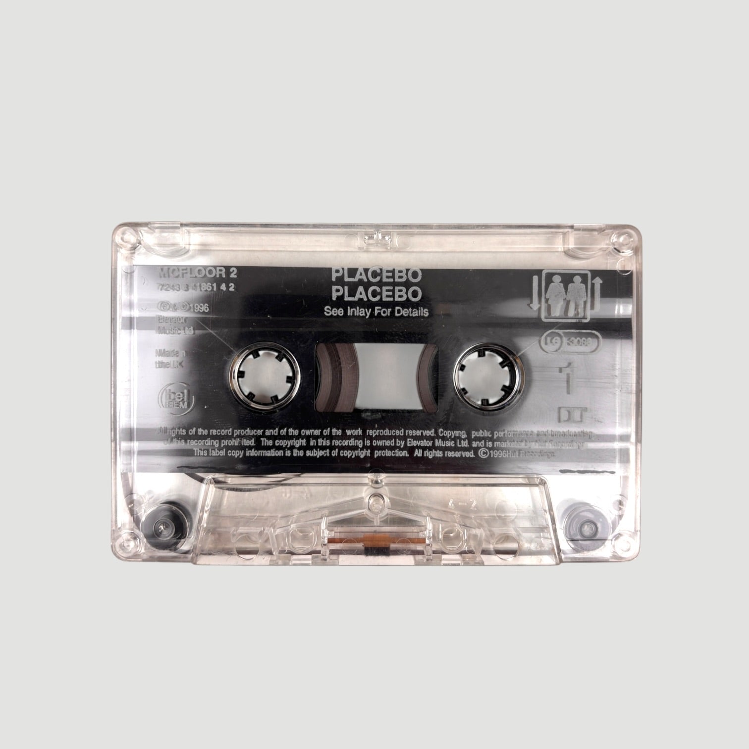 1996 Placebo Self Titled UK Cassette