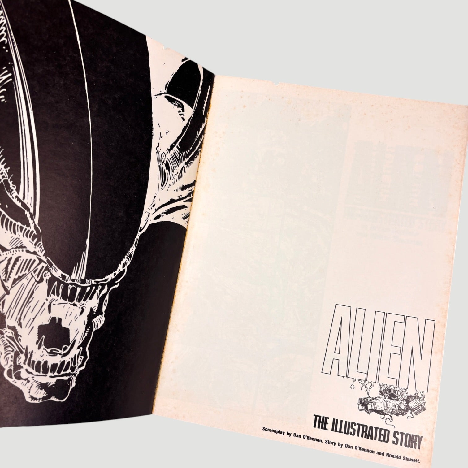 1979 Alien The Illustrated Story by Heavy Metal Futura UK 1st Edition