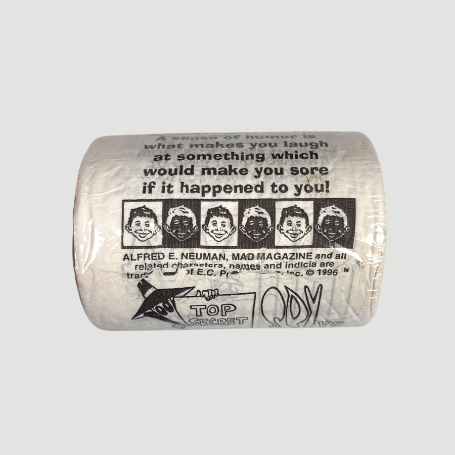 1996 Mad Comics Promo Toilet Roll