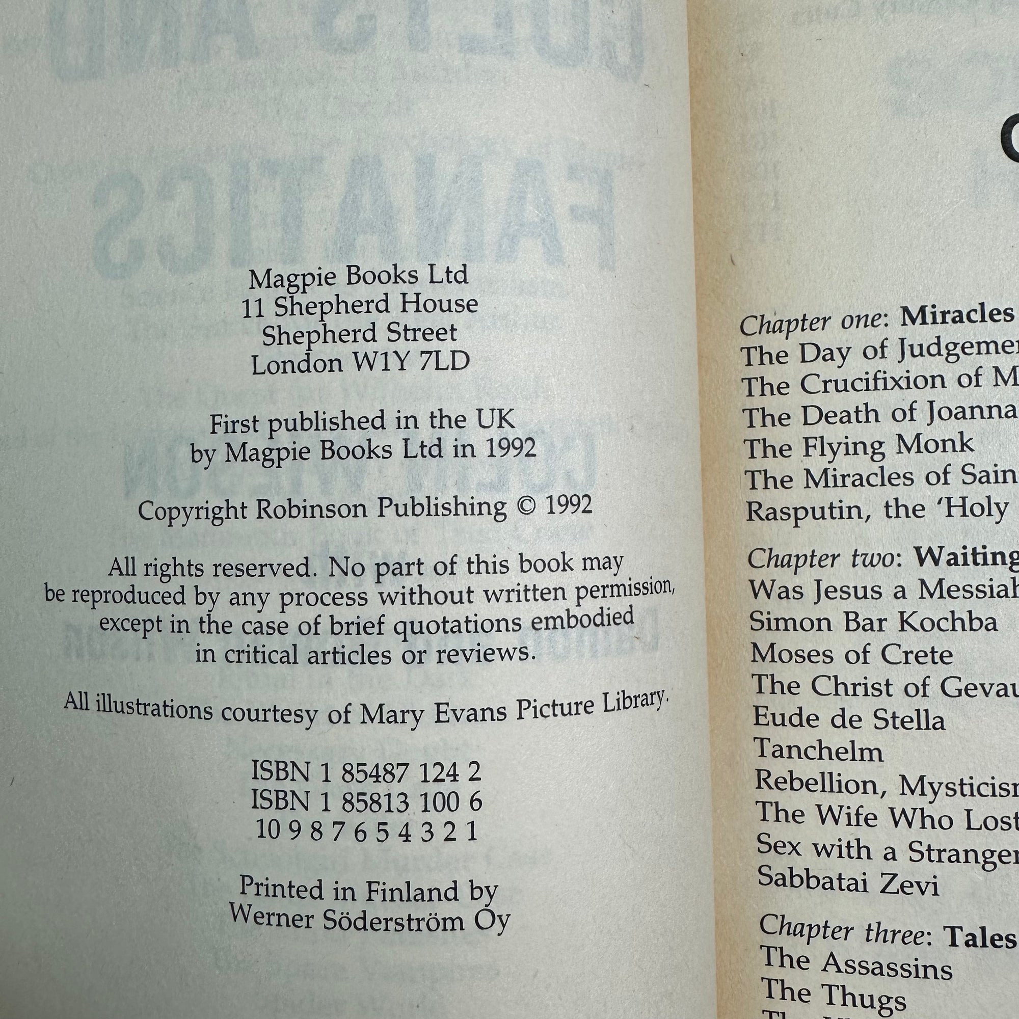 90's Cults and Fanatics