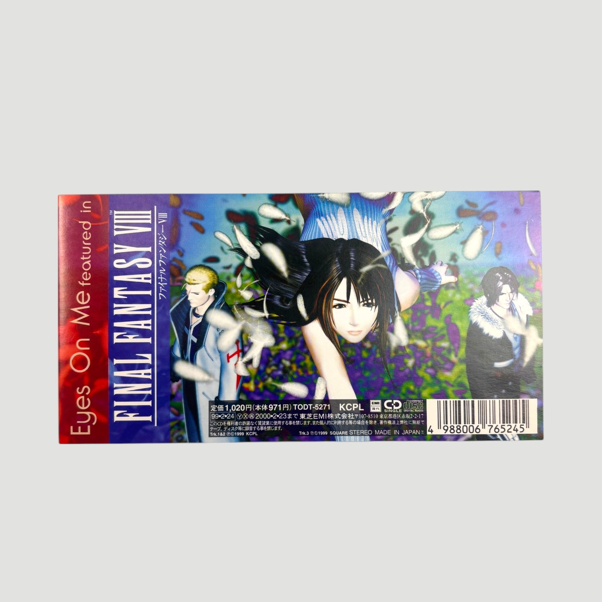 1999 Final Fantasy VIII Faye Wong Eyes on Me Japanese 3" CD Single