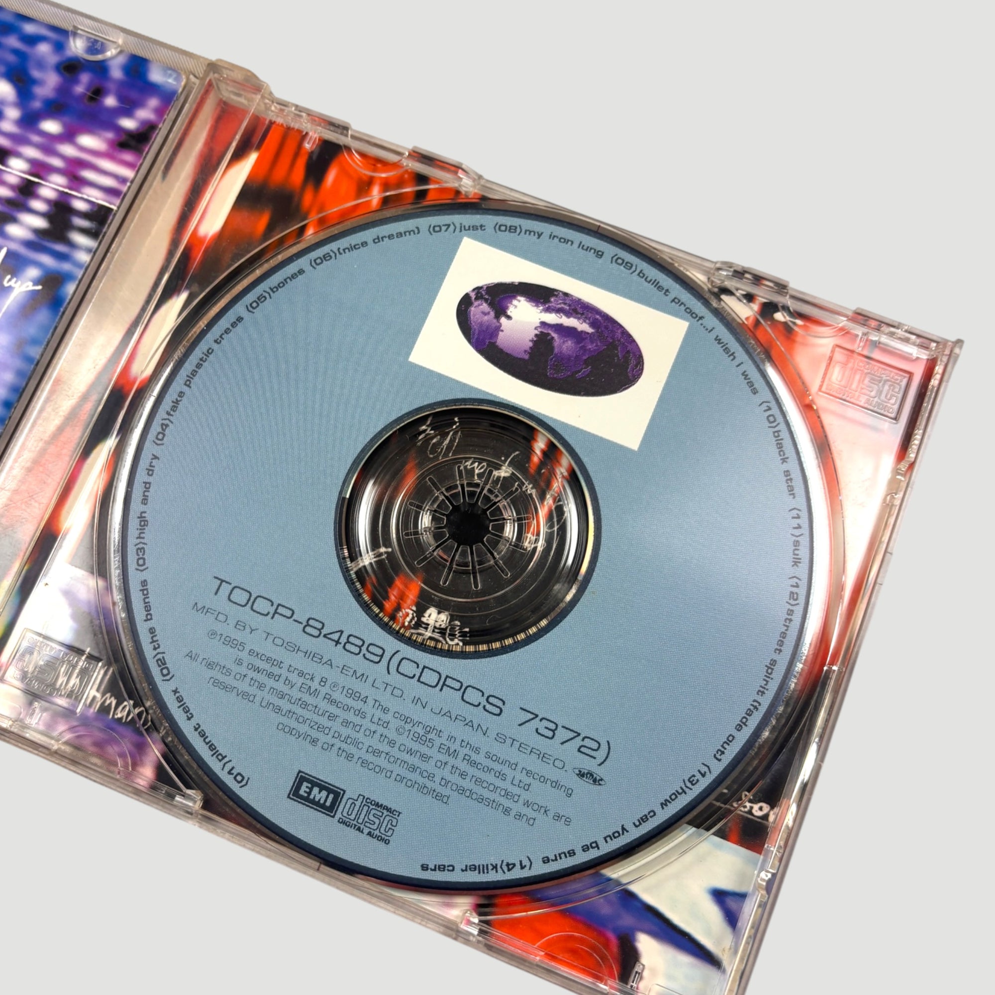 90's Radiohead The Bends Japanese CD