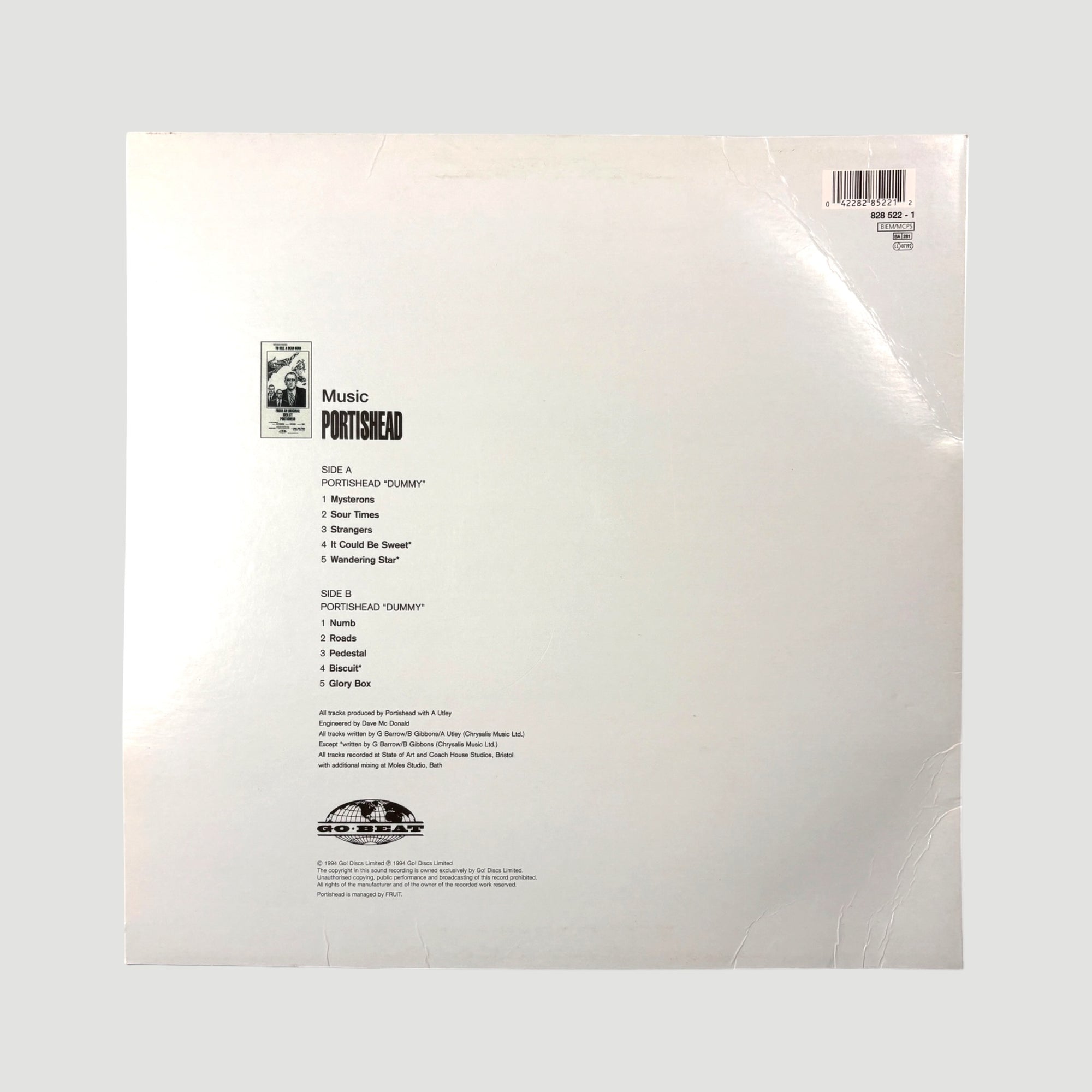 2000 Portishead Dummy UK Repress LP