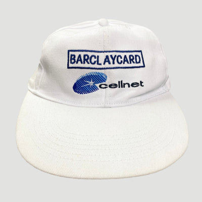 90's Barclaycard Cellnet White Cap