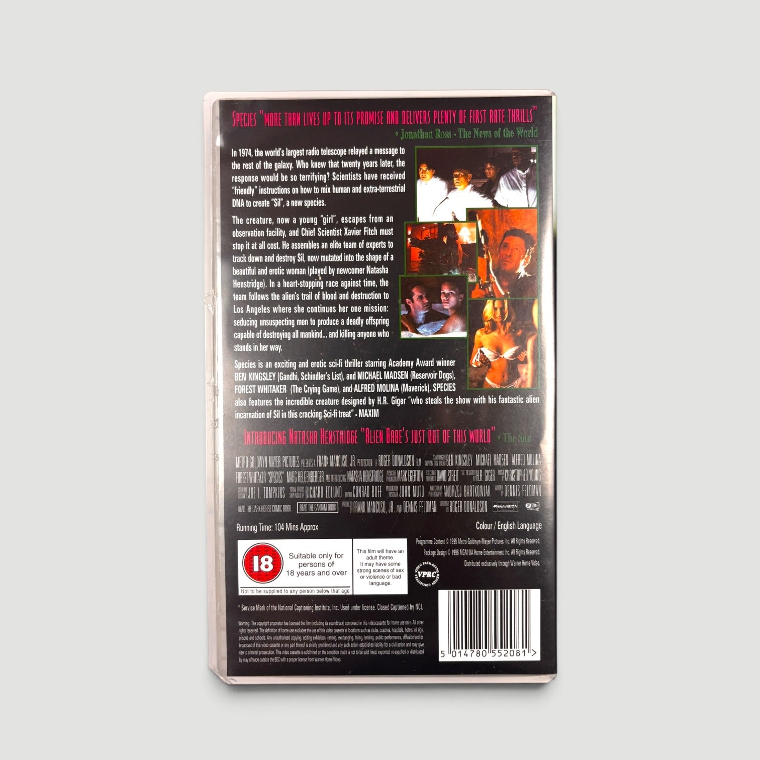 1999 Species/Species II UK VHS Boxset + Prints