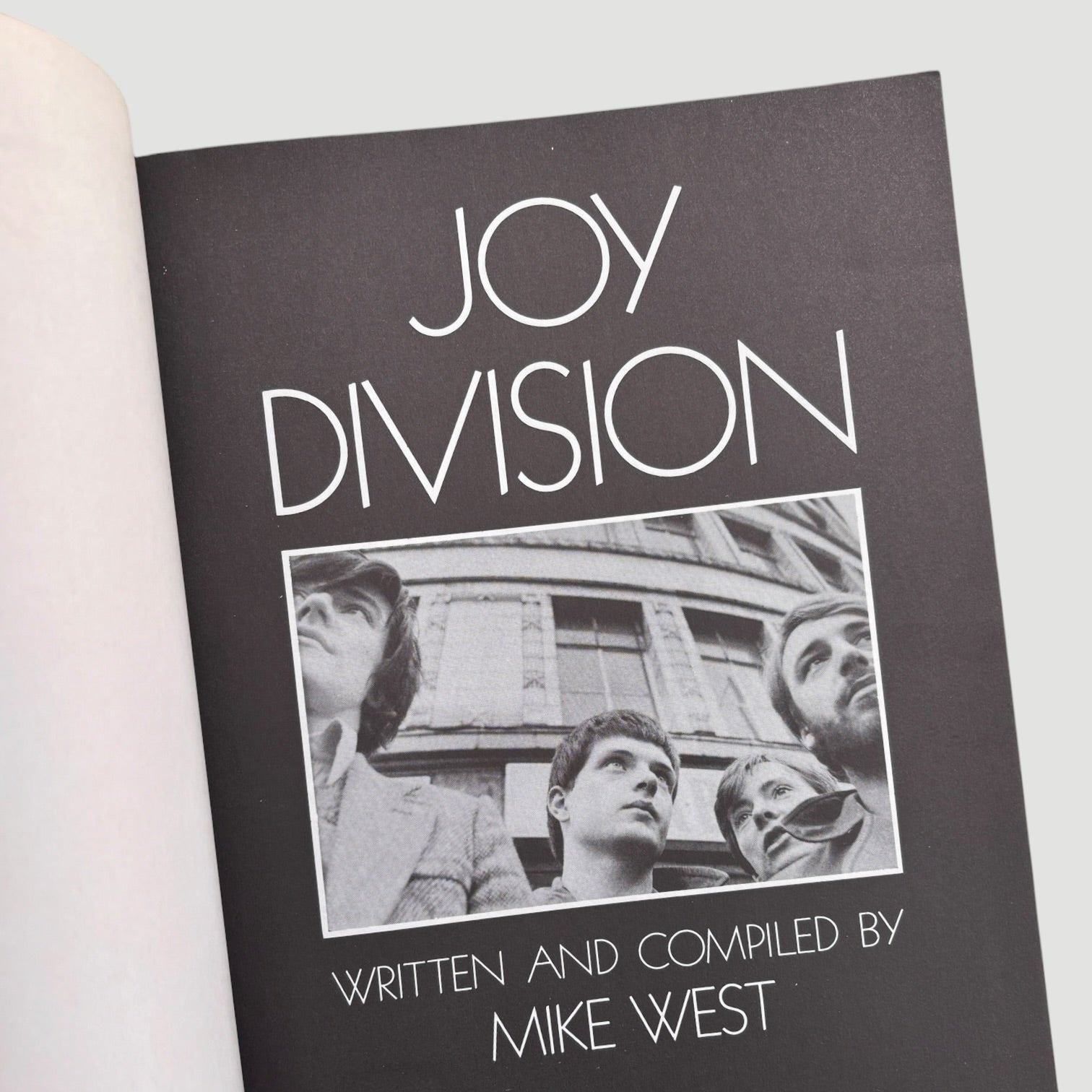 1984 Mike West Joy Division UK 1st Edition