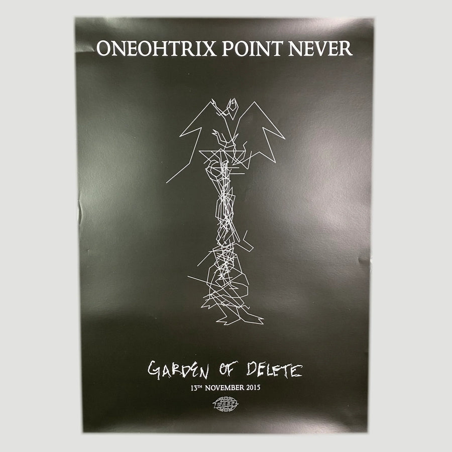 2015 Oneohtrix Point Never 'Garden of Delete' Promo Poster