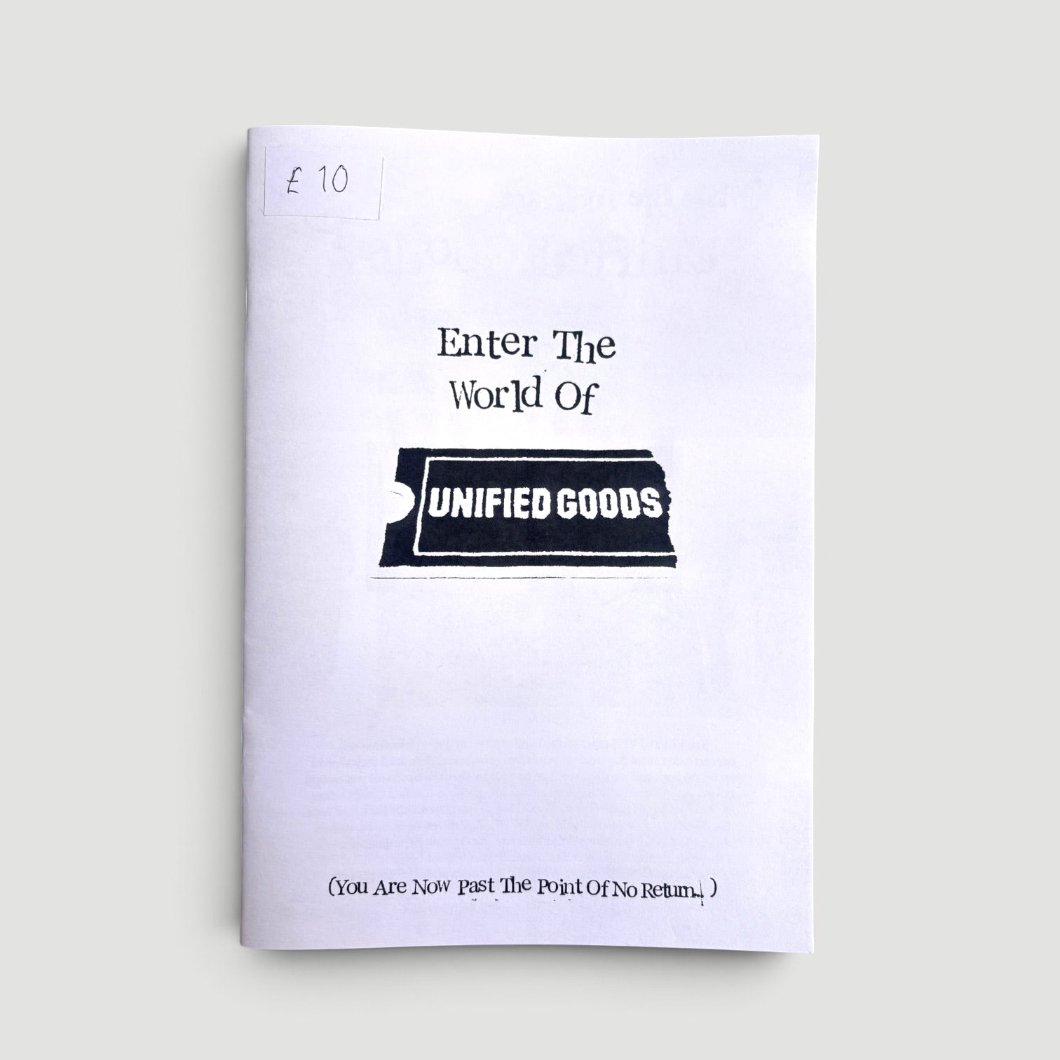 2026 Nursing Nosebleeds Unified Goods Zine