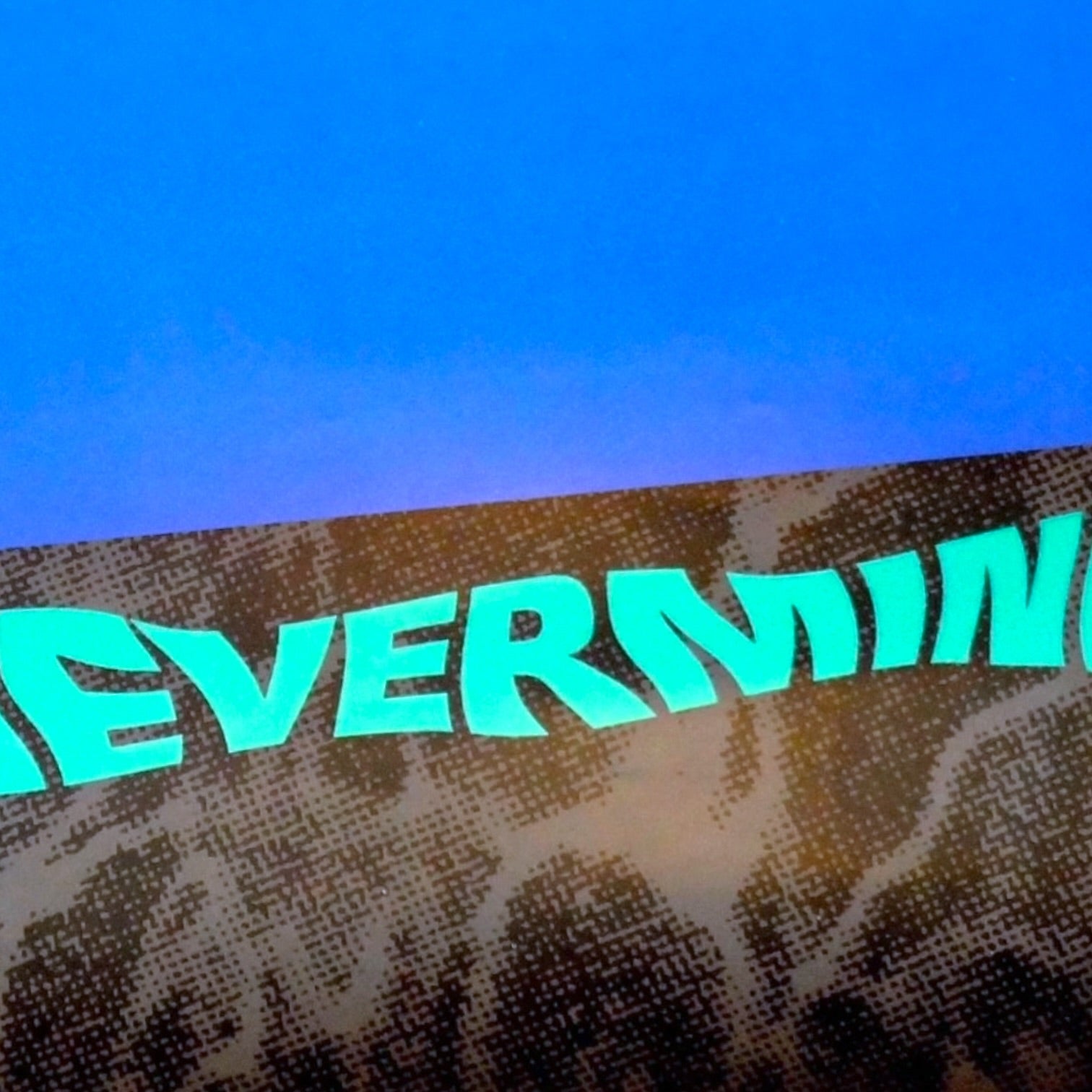 1991 Nirvana Nevermind Promo Poster