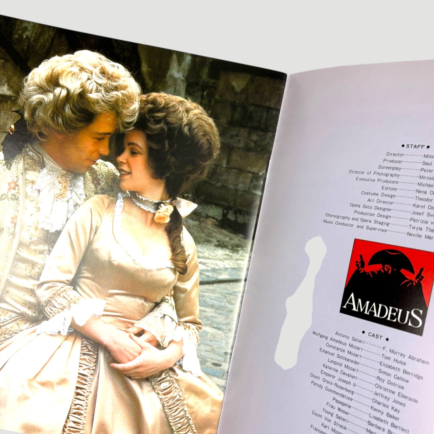 1984 Amadeus Japanese Programme