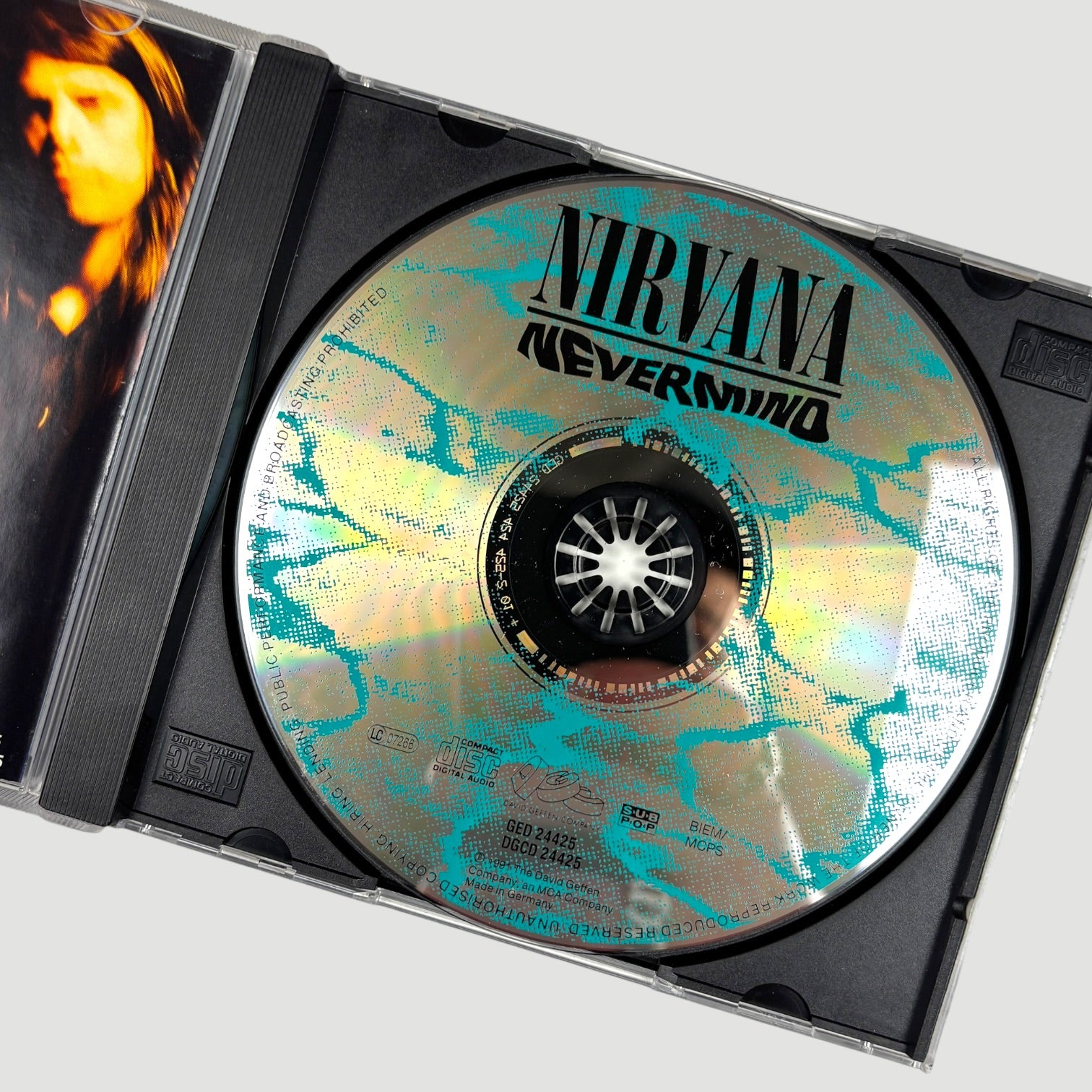 90's Nirvana Nevermind UK CD