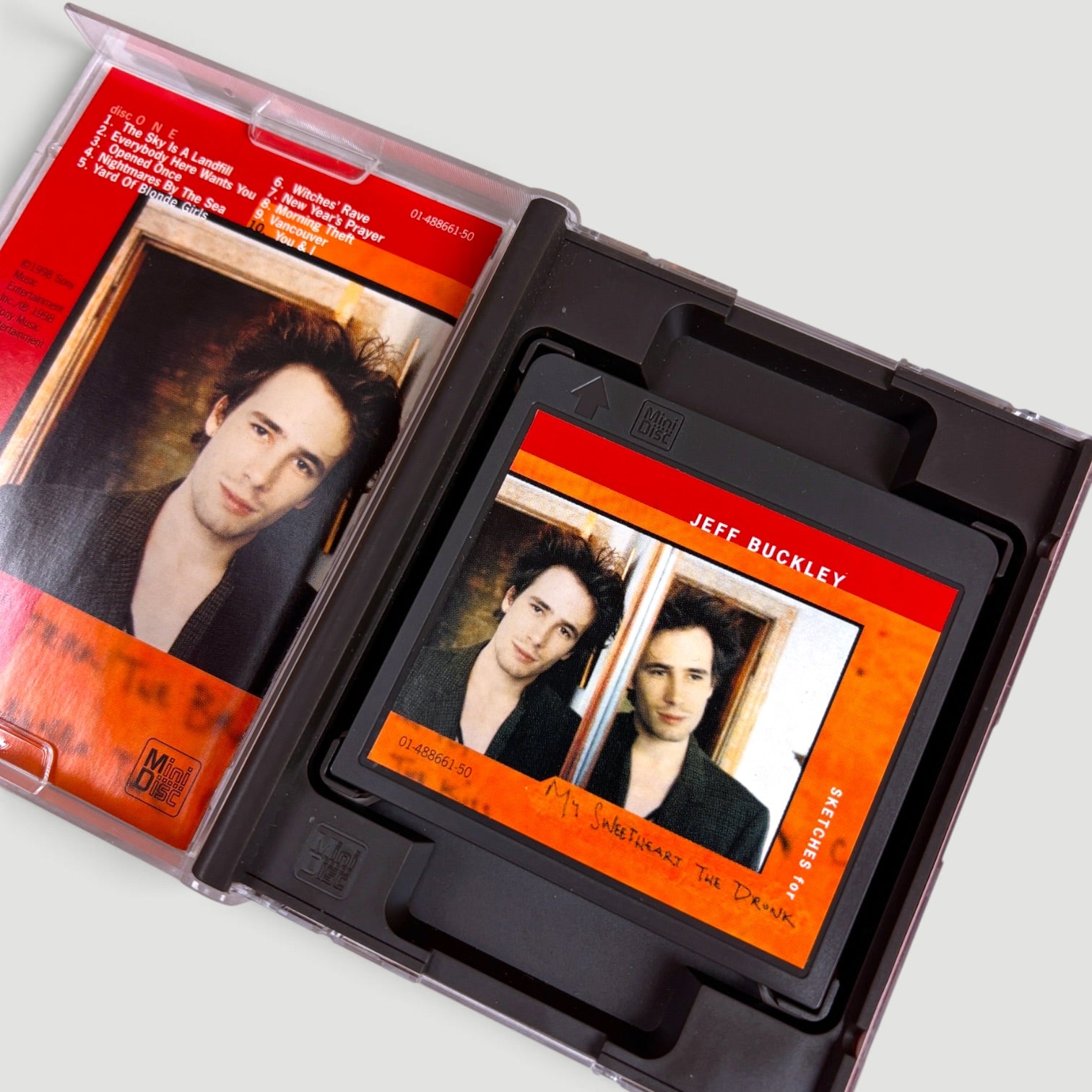 1998 Jeff Buckley Sketches for My Sweetheart The Drunk MiniDisc (Disc 1)