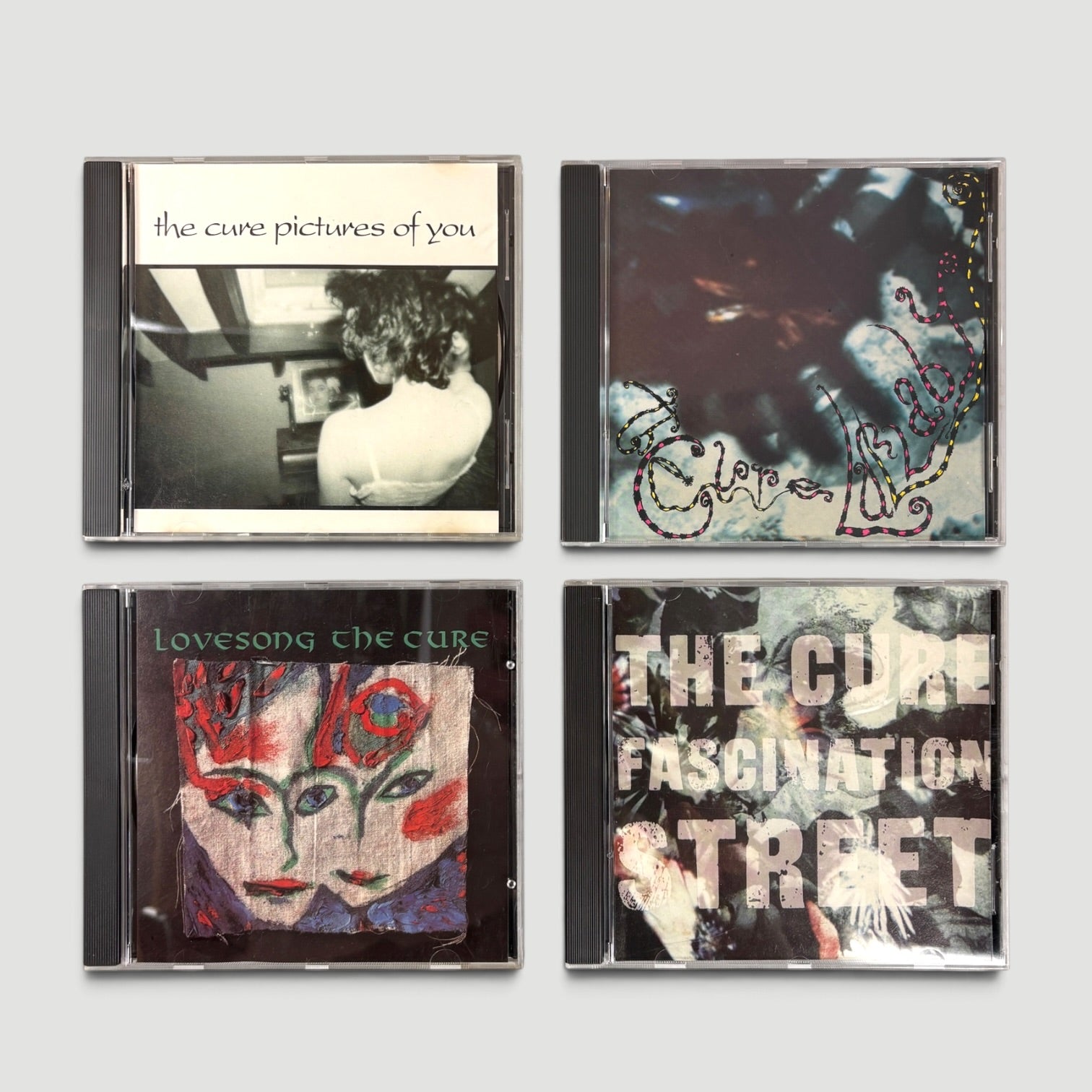 1990 The Cure Integration US 4CD+Poster Boxset