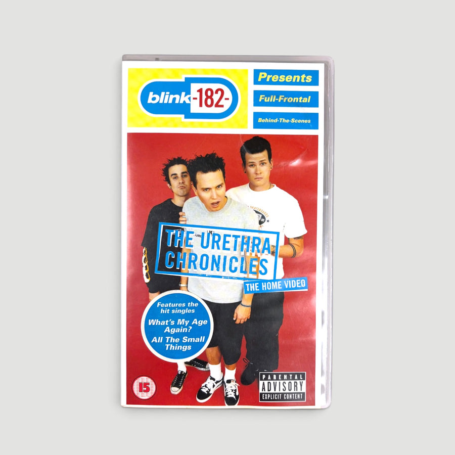 1999 Blink 182 The Urethra Chronicles UK VHS