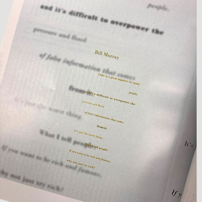 2004 The Cut Magazine Lost in Translation Issue