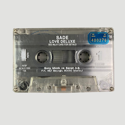 1992 Sade Love Deluxe Cassette