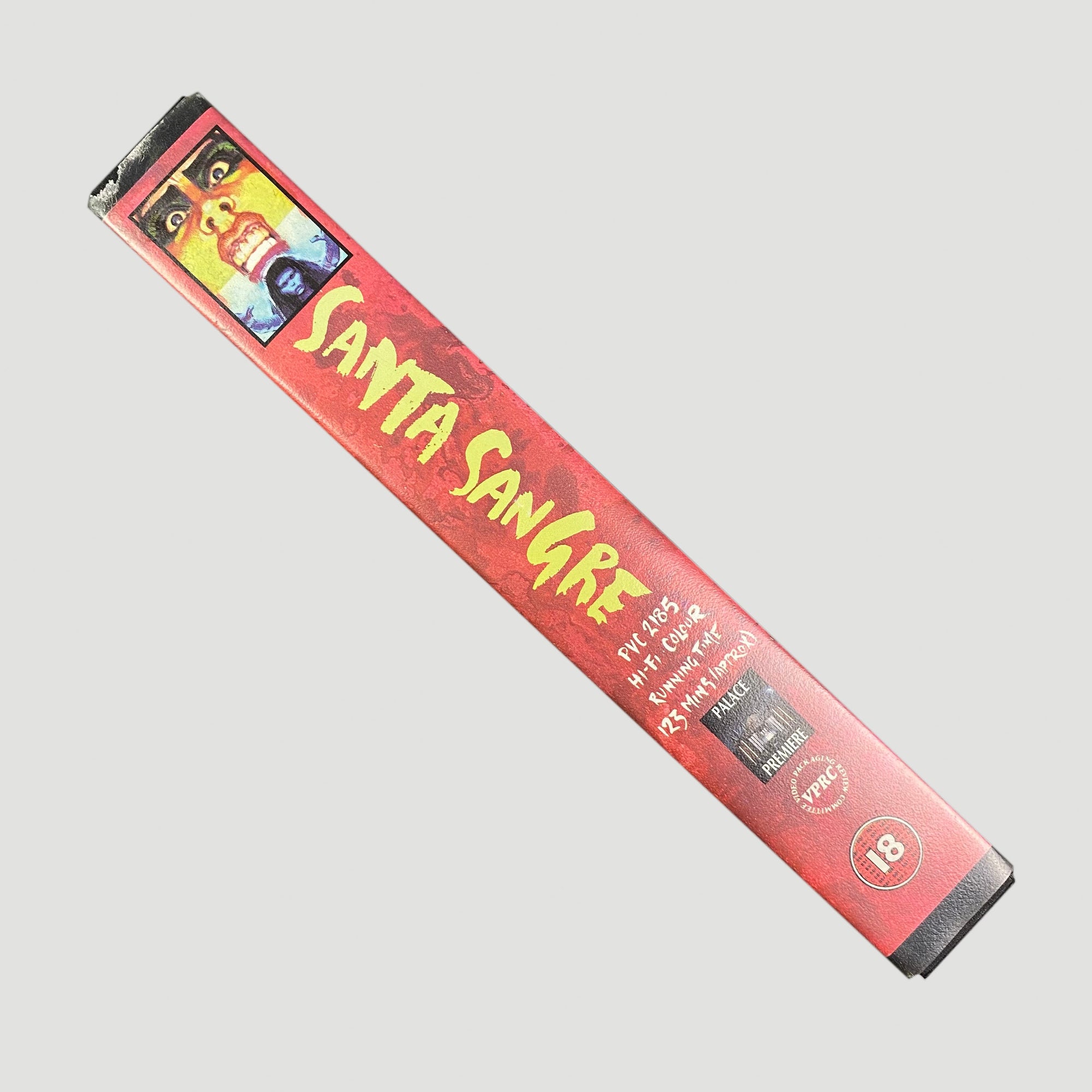 1990 Alejandro Jodorowsky Santa Sangre Ex Rental VHS