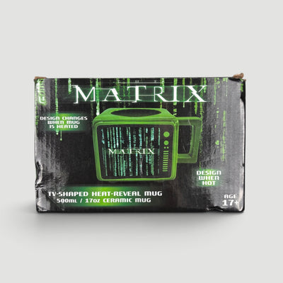 2003 The Matrix Reloaded TV-Shaped Heat Reveal Mug