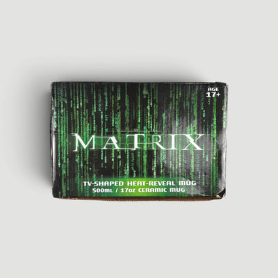 2003 The Matrix Reloaded TV-Shaped Heat Reveal Mug