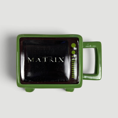 2003 The Matrix Reloaded TV-Shaped Heat Reveal Mug